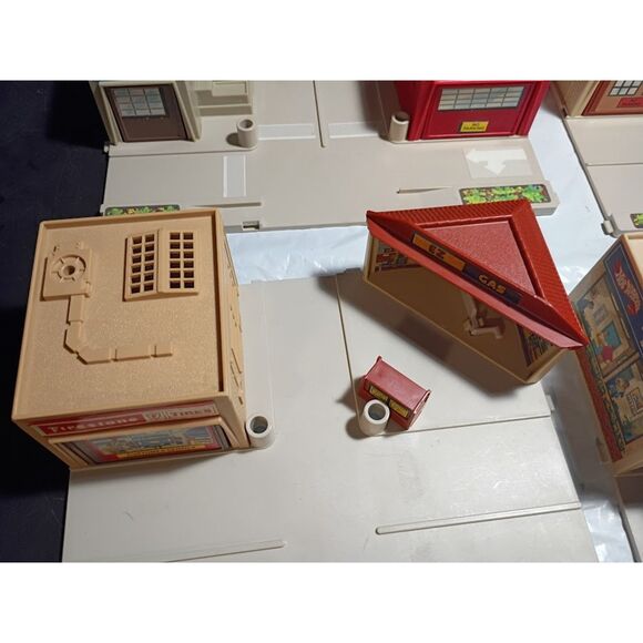 Hot Wheels Mattel Deluxe Lot Buildings Signs & More - Picture 6 of 14